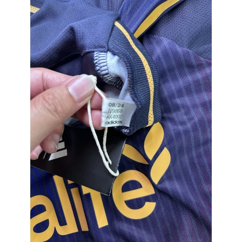 Los Angeles Galaxy Adidas Away 25/26 Purple Jersey Authentic Size Small NWT